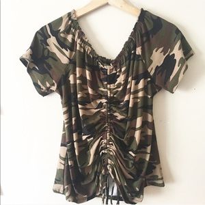 ✨ Plus size camo top ✨